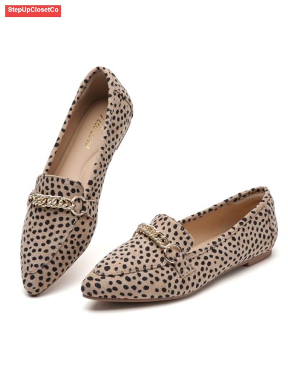 Women's Pointed Toe Flats Loafers Dress Shoes Work